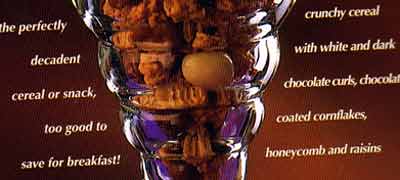 Enjoy with ice cold milk as an indulgent cereal or try as a dessert with ice cream or yoghurt - simply delicious on its own as a snack