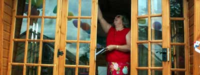 Official opening of the summer house