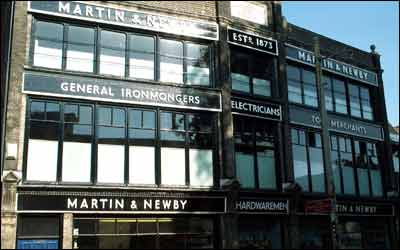 Now that's what I call a frontage: general ironmongers, electricians, tool merchants and hardwaremen